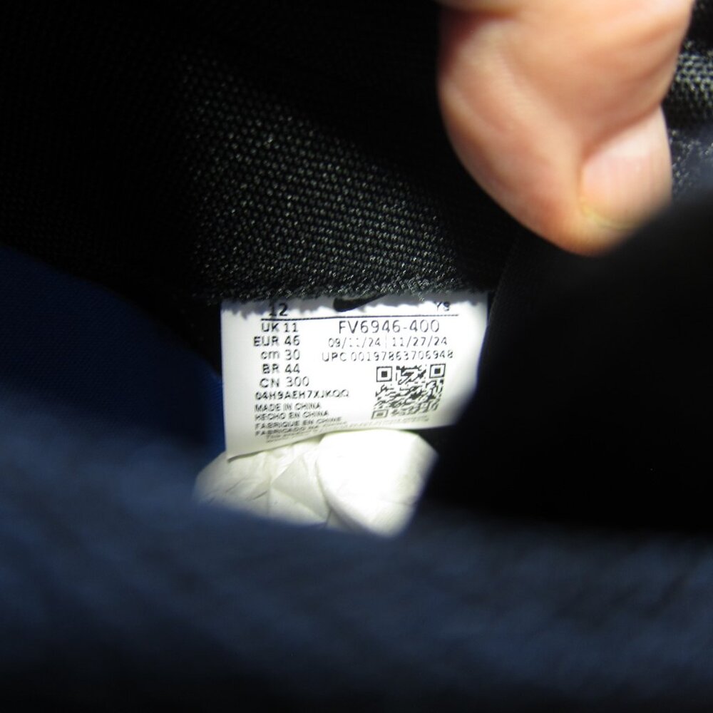 Nike Air Max Waffle Racer SP Men's 12 Hyper Blue/Metr.Gold Shoe's FV6946-400-NEW - Picture 8 of 10